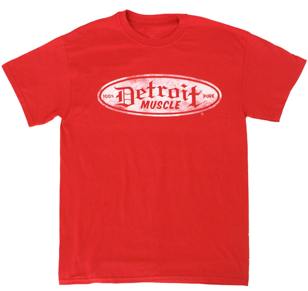 Detroit Muscle Speed Shifter Cherry Red T-Shirt