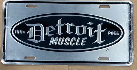 Detroit Muscle License Plate