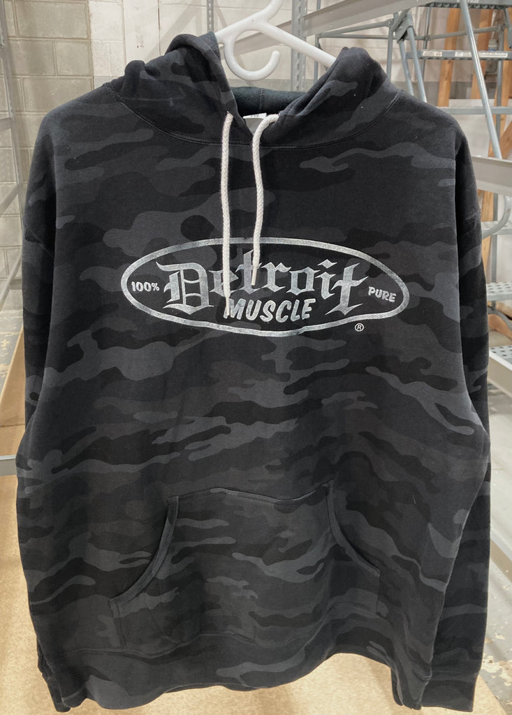 Detroit Muscle Black-Ops Camo Hoodie