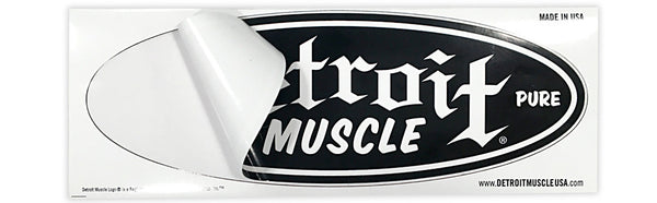 Detroit Muscle Logo Decal