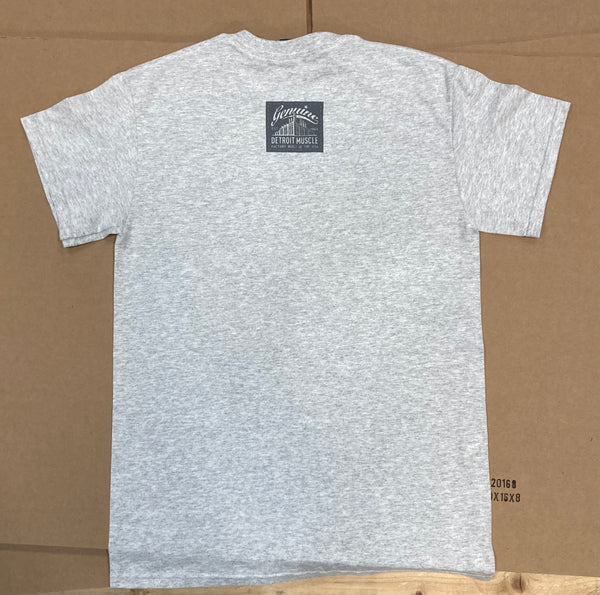 Detroit Muscle Horsepower Grey T-Shirt