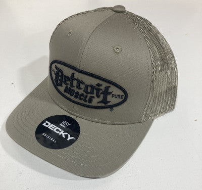 Trucker Hat, Snap Back, Tan