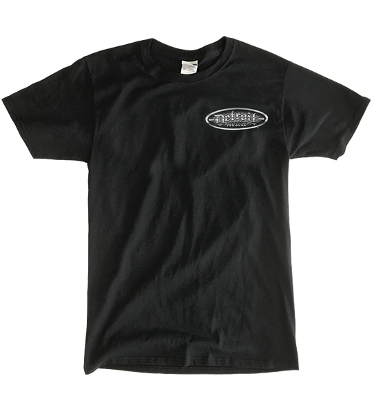 Detroit Muscle, Carbon Fiber Tee, Black