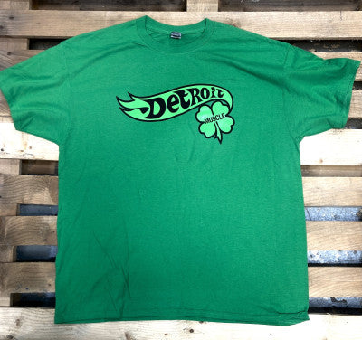 Detroit Muscle St. Pattys Day T-Shirt Green