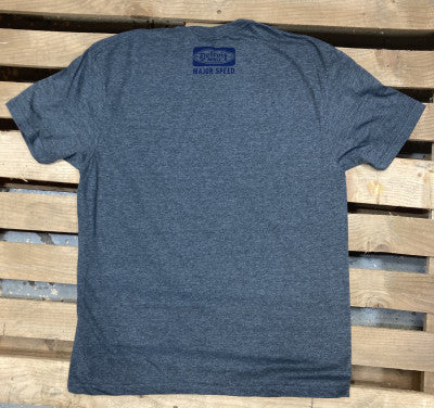 Detroit Muscle Ballpark T-Shirt (Dark Grey)