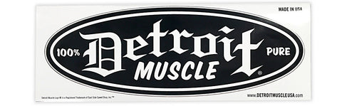 Detroit Muscle Logo Decal