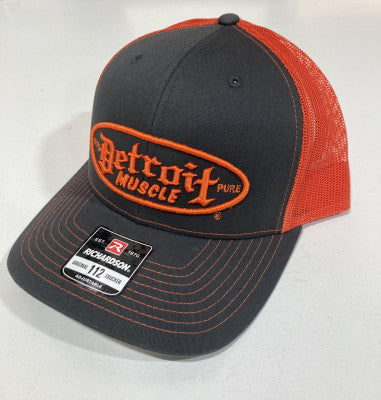 Trucker Hat, Snap Back, Hunter Orange